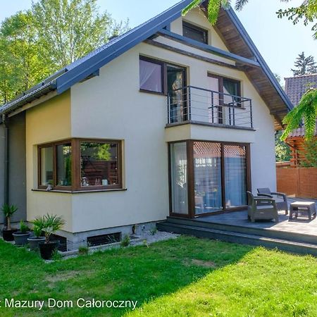 Czarny Kot Mazury Dom Caloroczny Villa Malkinie Eksteriør billede