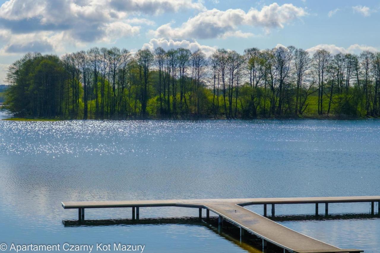 Czarny Kot Mazury Dom Caloroczny Villa Malkinie Eksteriør billede